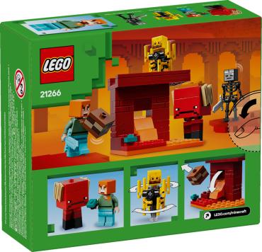 LEGO Minecraft 21266 Nether-lavakampen
