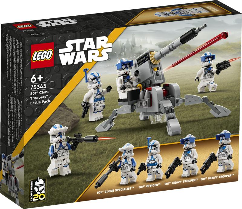 LEGO Star Wars 75345™ Battle Pack med klonsoldater fra 501. legion