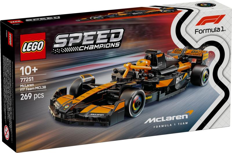 LEGO Speed Champions 77251 McLaren F1® Team MCL38-racerbil