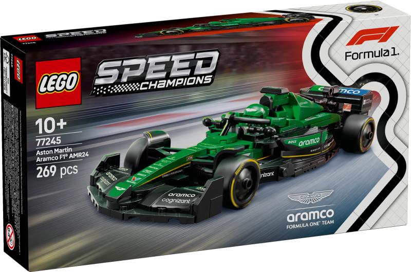 LEGO Speed Champions 77245 Aston Martin Aramco F1® AMR24-racerbil