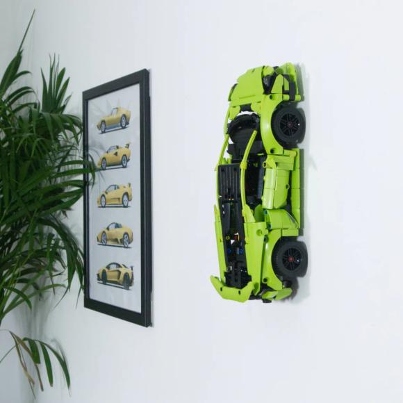 Vægophæng Technic 42161 Lamborghini Huracán Tecnica (sort) vandret