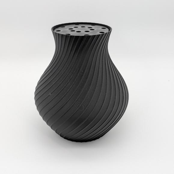 Blomstervase til LEGO (med indsats) sort