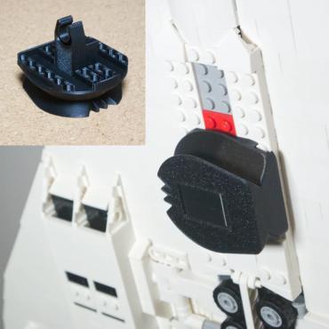 Vægophæng Icons 10318 Concorde (fler-vinklet) (hvid)