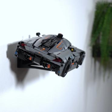 Vægophæng Technic 42184 & 42173 Koenigsegg Jesko Absolute vandret (sort)