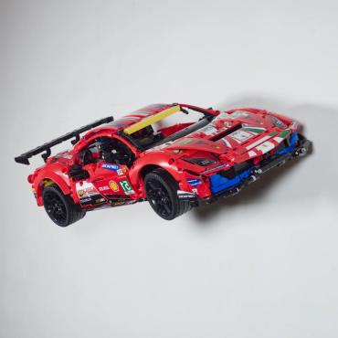 Vægophæng Technic 42125 Ferrari 488 GTE vandret (sort)