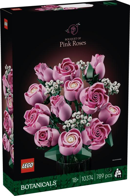 LEGO Botanicals 10374 Buket af pink roser