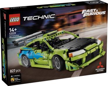 LEGO Kasse af LEGO 42229 Fast and furious mitsubishi eclipse